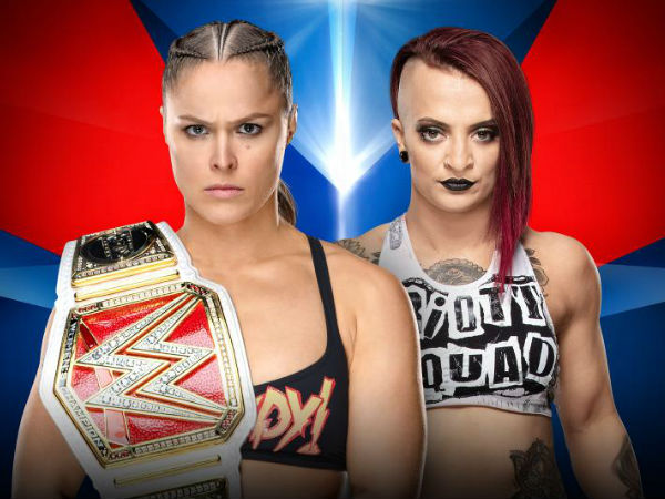 5. WWE Raw Women's Championship Match: Ronda Rousey (c) vs. Ruby Riott