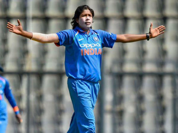 4. Jhulan Goswami, man of the match