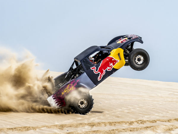 Car wheelie!