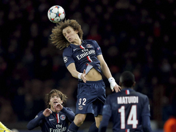 DAVID LUIZ - Chelsea to Paris Saint-Germain, £50m