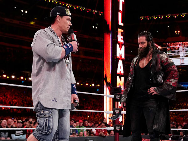 Cena, Elias and rest of the roster