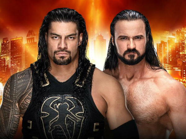 Roman Reigns vs. Drew McIntyre