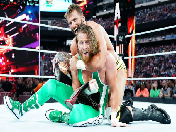 Hawkins and Ryder – new tag champs