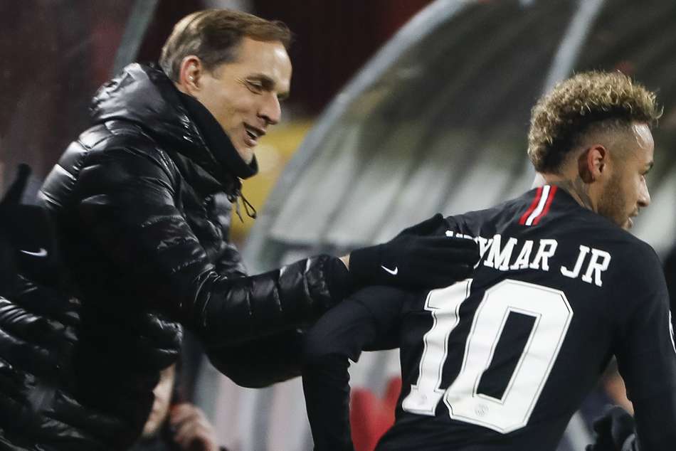 Thomas Tuchel Neymar Paris Saint Germain Coupe De France Final
