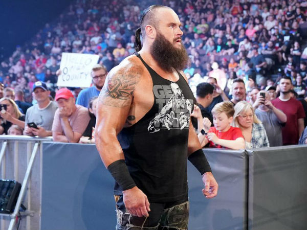 Braun Strowman meets Drew McIntyre