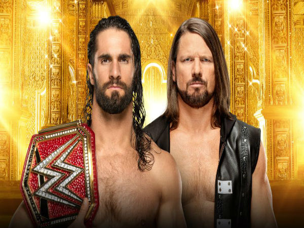 Universal Championship Match: Seth Rollins vs. AJ Styles