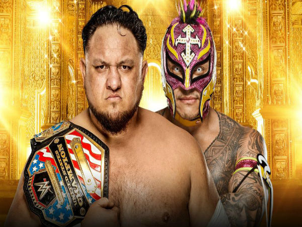 United States Championship Match: Samoa Joe vs. Rey Mysterio