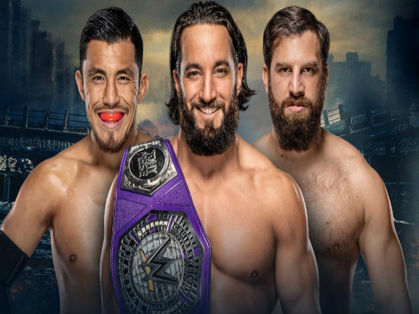 Cruiserweight Championship Match: Tony Nese (c) vs. Drew Gulak vs. Akira Tozawa
