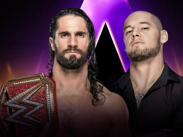Universal Championship Match: Seth Rollins (c) vs. Baron Corbin