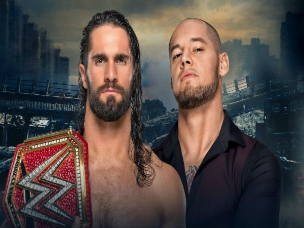 Universal Championship Match: Seth Rollins (c) vs. Baron Corbin (w/ Special Guest Referee)