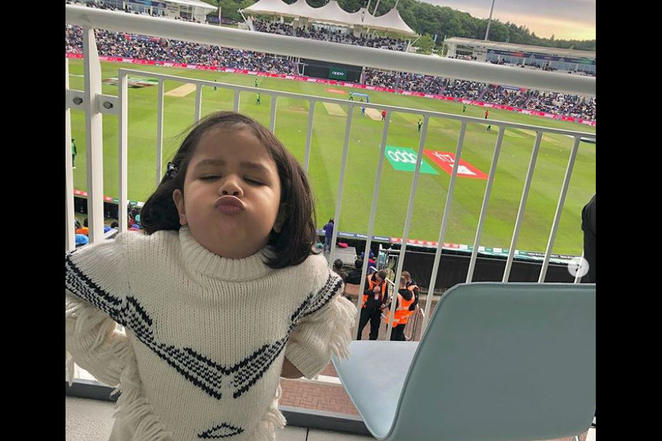 Little Ziva lights up gloomy Southampton afternoon: