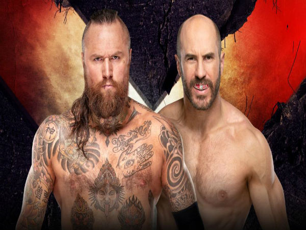 One-on-One Match: Aleister Black vs. Cesaro