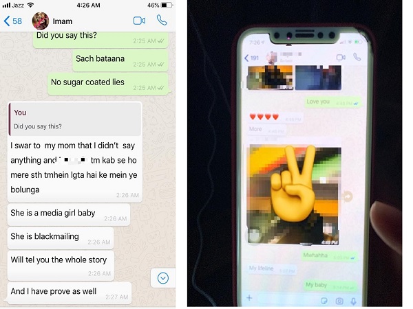 The Twitter user has Imam's videos as well