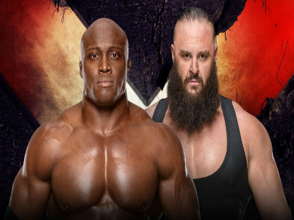 One-on-One Match: Braun Strowman vs. Bobby Lashley (Last Man Standing Match)
