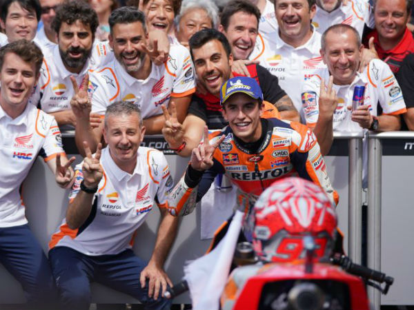 Excited Marquez