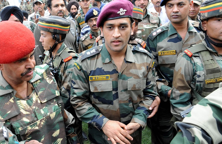 'Dhoni has been trained for the task'