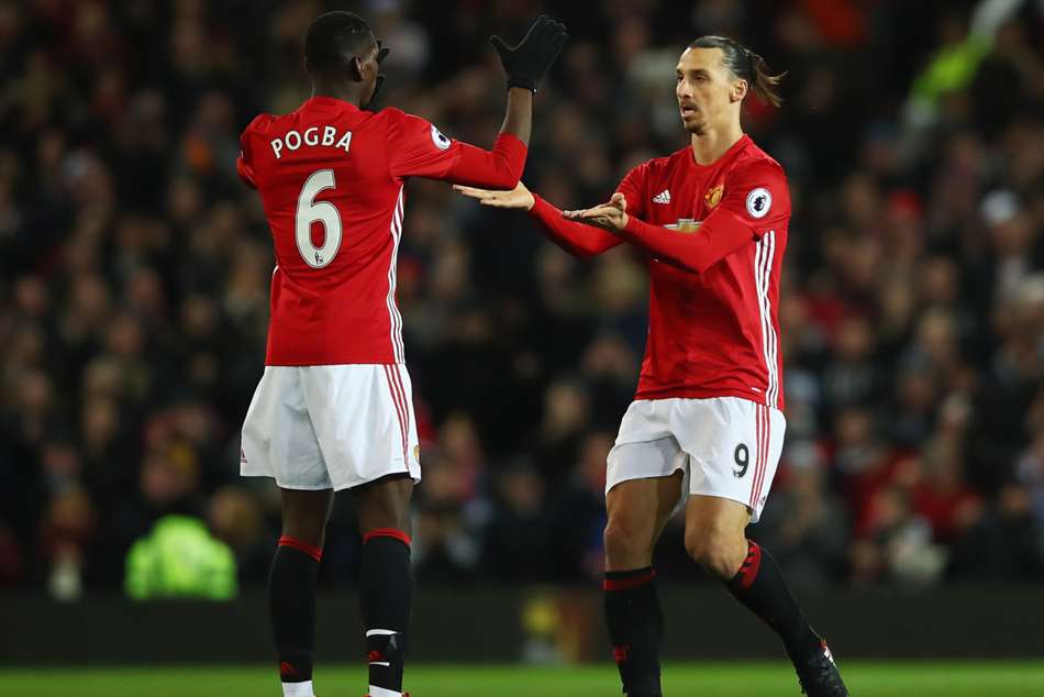 Pogba Ibrahimovic Bottle Cap Challenge