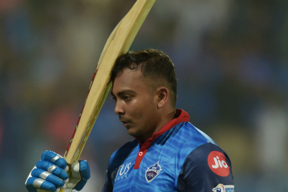 prithvi shaw jersey number