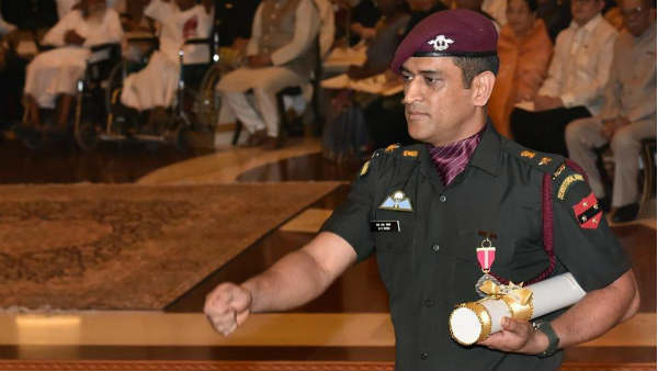 Huge honour for Dhoni