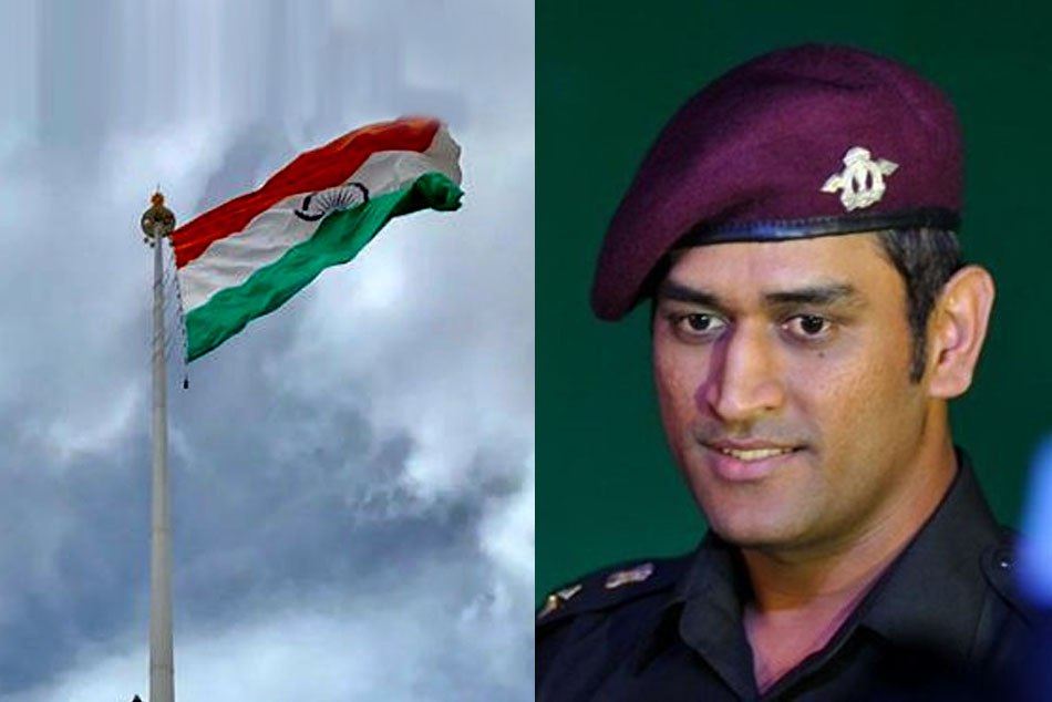Dhoni to hoist national flag in Leh?