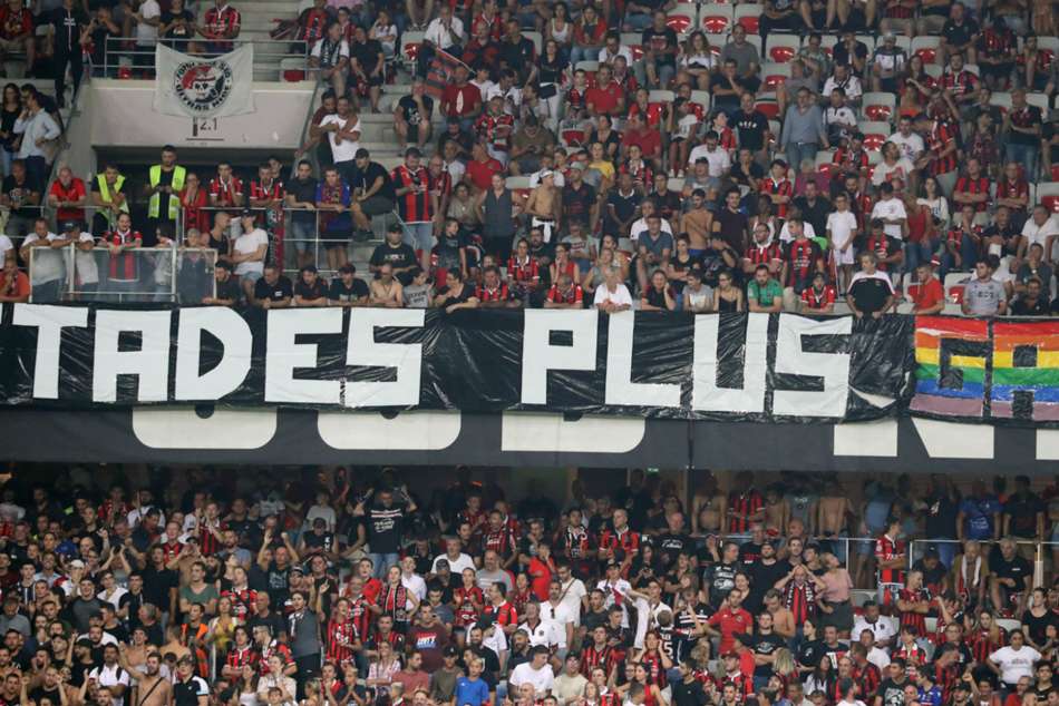 Lees Melou Mandanda Homophobic Banners Nice Marseille Ligue 1