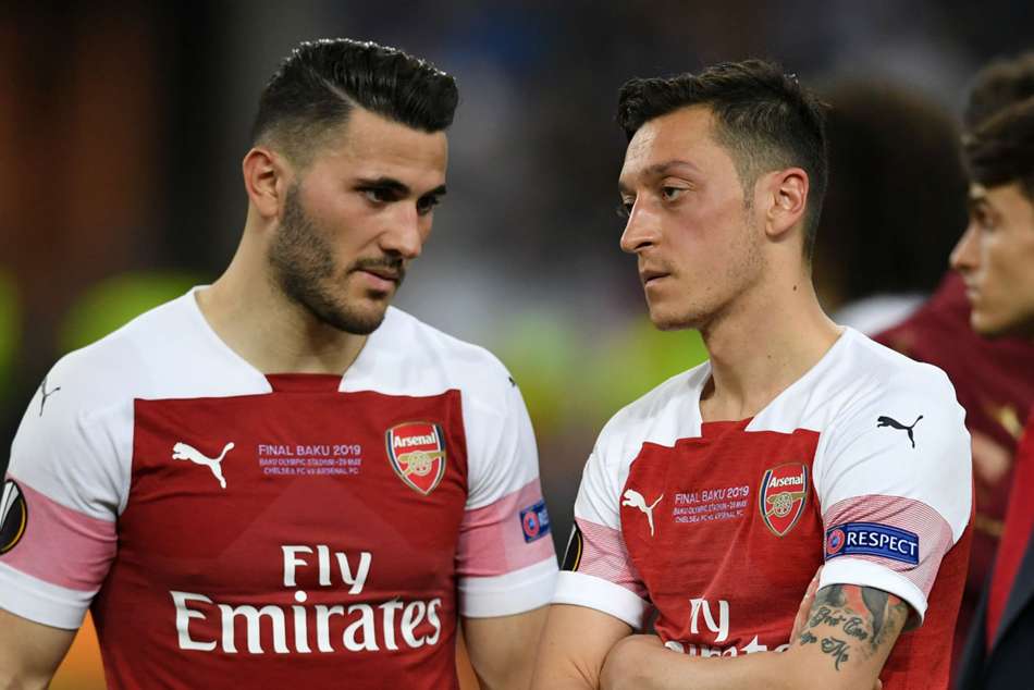 Mesut Ozil Sead Kolasinac Two Charged Arsenal V Newcastle United Premier League Security Incident