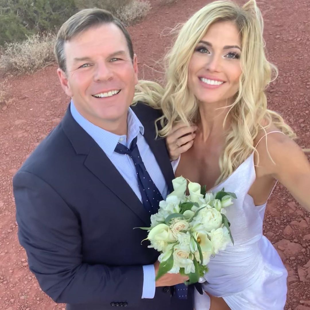 Torrie Wilson gets married.