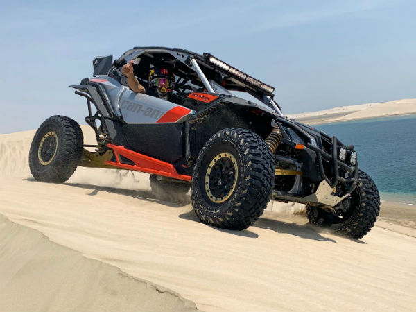 Dune bashing