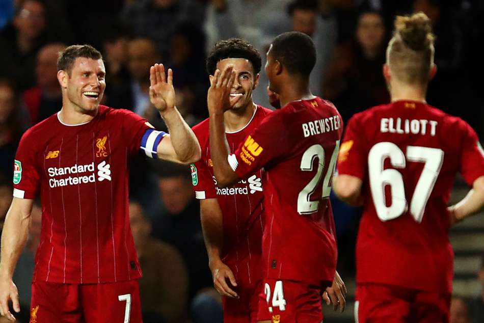 Liverpool Efl Cup Mk Dons Ineligible Player