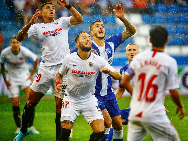 Sevilla go top of the table