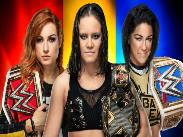 Non-Title Triple Threat: RAW Women's Champion Becky Lynch vs. NXT Women's Champion Shayna Baszler vs. SmackDown Women's Champion Bayley