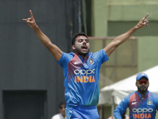 9. Deepak Chahar