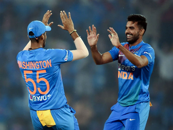2. Deepak Chahar takes a big step