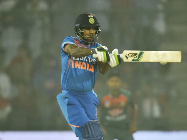 2. Shikhar Dhawan