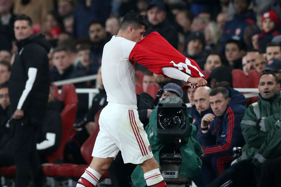 Granit Xhaka Statement Arsenal Fans Anger Reached Boiling Point Online Abuse