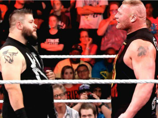 Brock Lesnar vs. Kevin Owens – WWE Championship Match