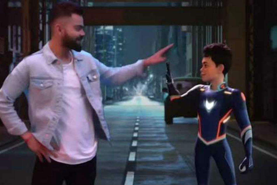 Kohli to appear as superhero in animated series