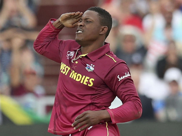 4. Sheldon Cottrell - Rs 8.75 crore