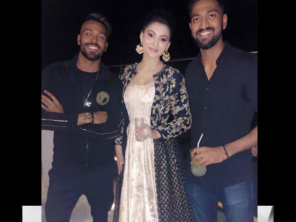 Urvashi was linked with Hardik