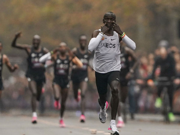 Kipchoge's double delight