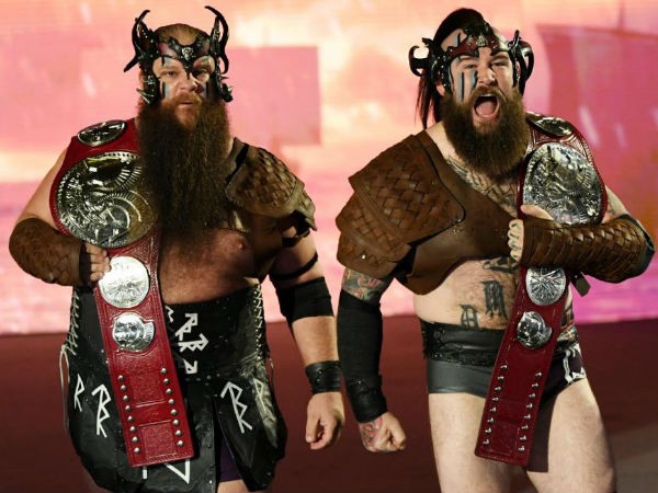 WWE Raw Tag Team Championship: The Viking Raiders (c) vs. TBA