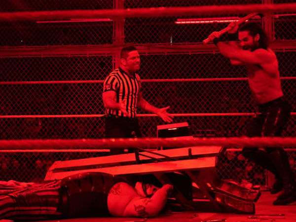 Seth Rollins vs. The Fiend Hell in a Cell match