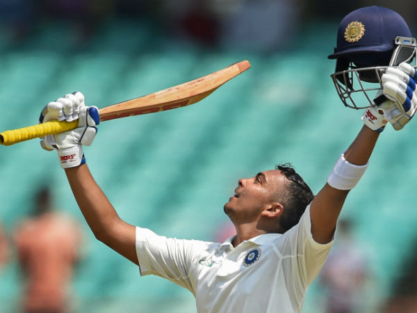 1. Prithvi Shaw