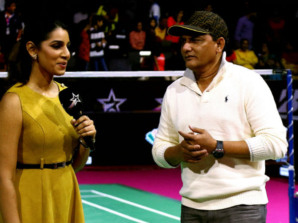 Azhar in the crowd