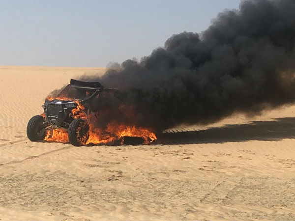 Destroyed by fire