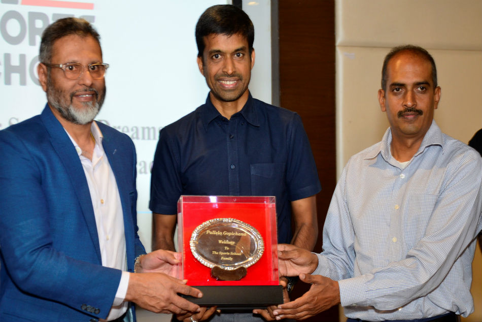 Pullela Gopichand To Mentor The Sports School Anup Sridhar Badminton Academy Bangalore
