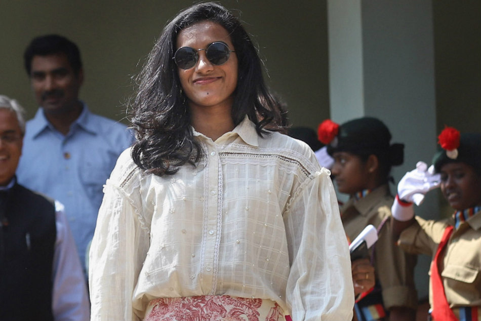 Sindhu Lays Foundation Stone For Badminton Academy In Chennai