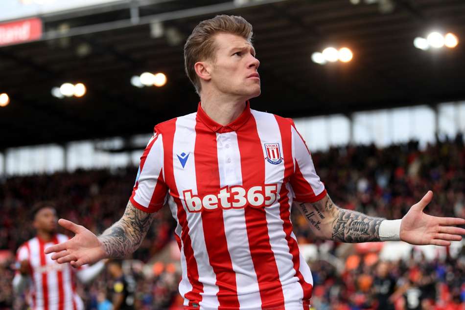 James Mcclean Stoke City Apologises Deletes Instagram Account Ira Joke