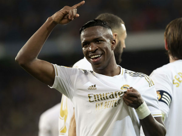Vinicius strikes