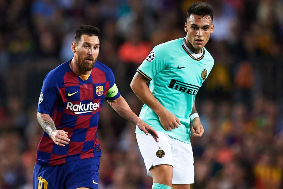 Lionel Messi Inter Lautaro Martinez Barcelona